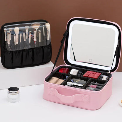 Cosmetiquero LED portátil – Maquíllate con confianza y estilo